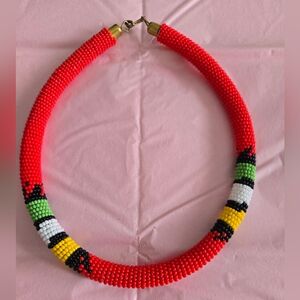 African Beaded Chocker - NEW